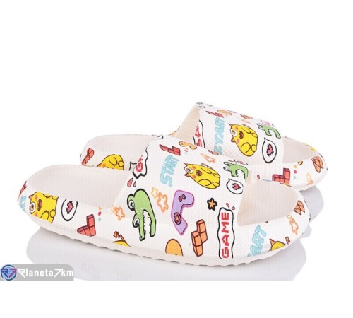 Шлепки жіночі на літо (8 пар р.37-41) бежевий  "Vitta"