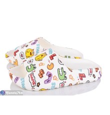 Шлепки жіночі на літо (8 пар р.37-41) білий  "Vitta"