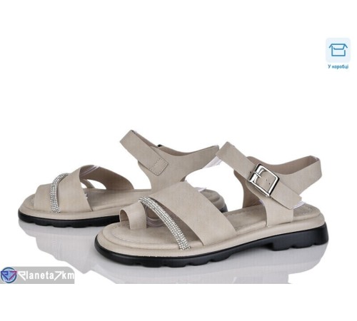 Босоніжки жіночі на літо (6 пар р.36-41) бежевий  "Vitta"