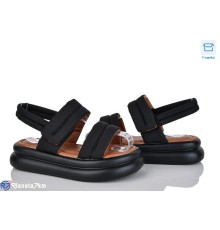 Босоніжки жіночі на літо (6 пар р.36-41) чорний  "Vitta"