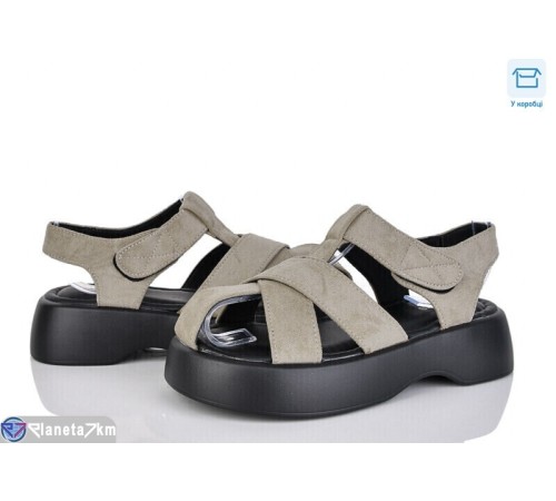 Босоніжки жіночі на літо (6 пар р.36-41) бежевий  "Vitta"