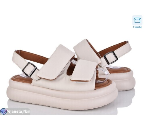 Босоніжки жіночі на літо (6 пар р.36-41) бежевий  "Vitta"