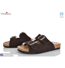 Шлепки жіночі на літо (8 пар р.36-40) коричневий  "Veagia-ADA"
