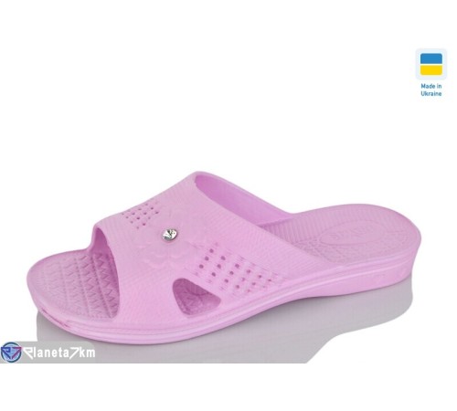 Шлепки жіночі на літо (8 пар р.36-41) рожевий  "LOTTOS"