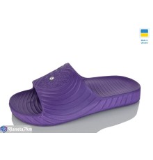 Шлепки жіночі на літо (8 пар р.36-41) фіолетовий  "LOTTOS"