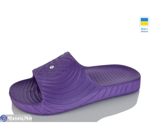 Шлепки жіночі на літо (8 пар р.36-41) фіолетовий  "LOTTOS"