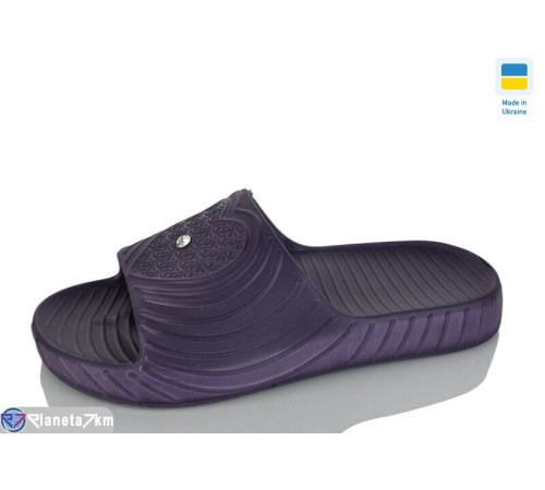 Шлепки жіночі на літо (8 пар р.36-41) фіолетовий  "LOTTOS"