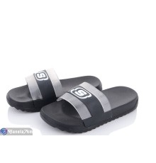 Шлепки жіночі на літо (8 пар р.36-41) чорний  "Kalabok"