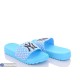 Шлепки жіночі на літо (8 пар р.36-41) синій  "Kalabok"