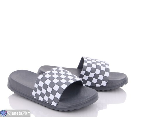 Шлепки жіночі на літо (8 пар р.36-41) сірий  "Kalabok"