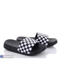 Шлепки жіночі на літо (8 пар р.36-41) чорний  "Kalabok"