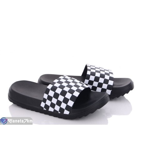 Шлепки жіночі на літо (8 пар р.36-41) чорний  "Kalabok"