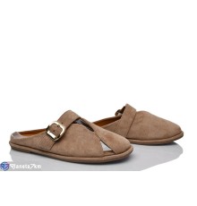 Шлепки жіночі на літо (8 пар р.36-41) коричневий  "LOREDANA"