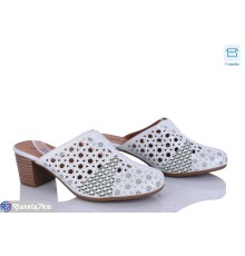 Шлепки жіночі на літо (8 пар р.36-41) срібний  "DiRama"