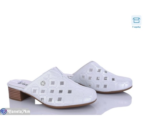 Шлепки жіночі на літо (8 пар р.36-41) срібний  "DiRama"