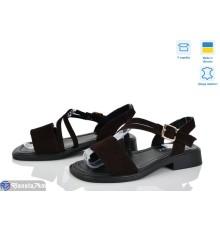 Босоніжки жіночі на літо (8 пар р.36-41) коричневий  "FOX"