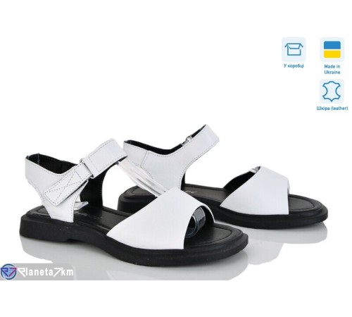 Босоніжки жіночі на літо (8 пар р.36-41) білий  "FOX"