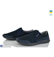 Кросівки чоловічі на літо (8 пар р.40-45) синій  "OLLA"