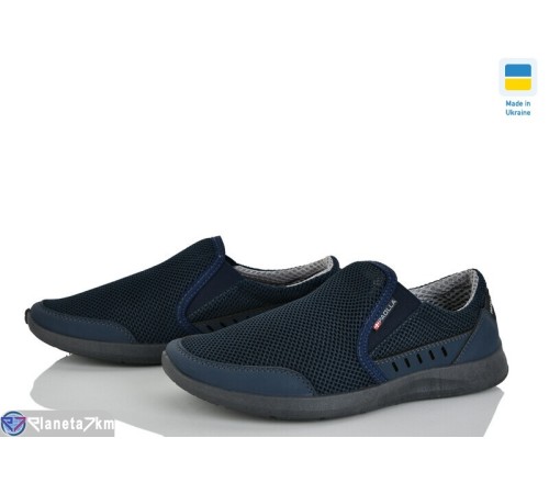Кросівки чоловічі на літо (8 пар р.40-45) синій  "OLLA"