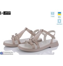 Босоніжки жіночі на літо (8 пар р.36-41) коричневий  "ARTO"