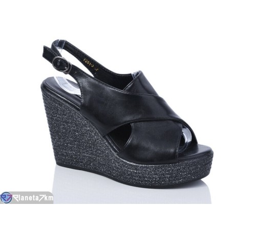 Босоніжки жіночі на літо (6 пар р.36-40) чорний  "LAIFA"