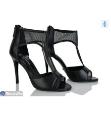 Босоніжки жіночі на літо (6 пар р.36-40) чорний  "LAIFA"