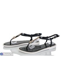 Босоніжки жіночі на літо (10 пар р.37-41) чорний  "LAIFA"