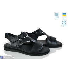 Босоніжки жіночі на літо (6 пар р.36-40) чорний  "Linda"