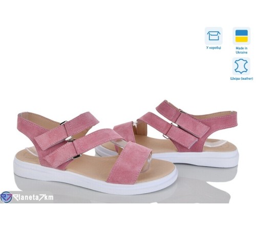 Босоніжки жіночі на літо (6 пар р.36-40) рожевий  "Linda"