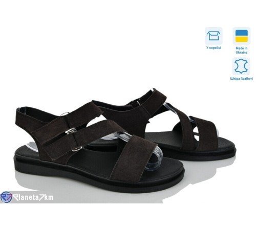 Босоніжки жіночі на літо (6 пар р.36-40) коричневий  "Linda"