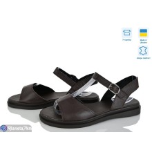 Босоніжки жіночі на літо (6 пар р.36-40) коричневий  "Linda"