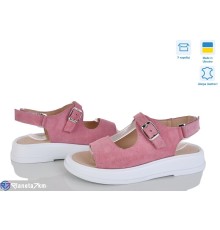 Босоніжки жіночі на літо (6 пар р.36-40) рожевий  "Linda"