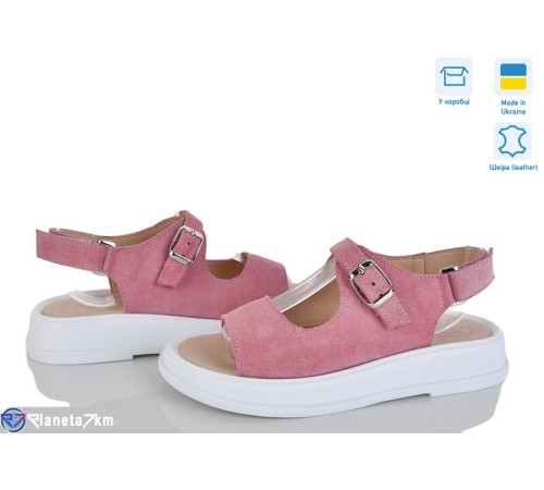 Босоніжки жіночі на літо (6 пар р.36-40) рожевий  "Linda"
