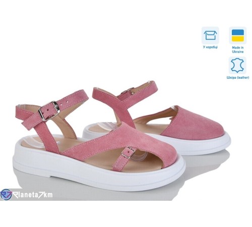 Босоніжки жіночі на літо (6 пар р.36-40) рожевий  "Linda"