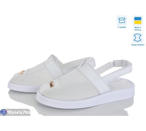 Босоніжки жіночі на літо (6 пар р.36-40) білий  "Linda"