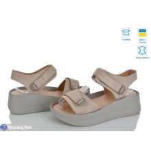 Босоніжки жіночі на літо (6 пар р.36-40) бежевий  "Linda"