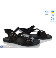 Босоніжки жіночі на літо (6 пар р.36-40) коричневий  "Linda"