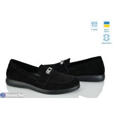 Туфлі жіночі на весну/осінь (6 пар р.36-40) чорний  "Linda"