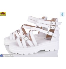 Босоніжки жіночі на літо (8 пар р.36-40) білий  "Mei De Li"