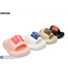 Шлепки дитячі на літо (12 пар р.26-30) мікс  "Super Gear"