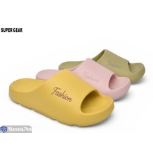 Шлепки жіночі на літо (12 пар р.36-41) мікс  "Super Gear"