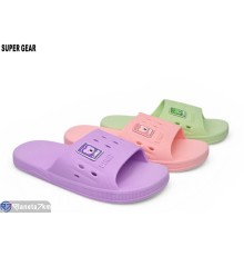 Шлепки жіночі на літо (12 пар р.36-41) мікс  "Super Gear"