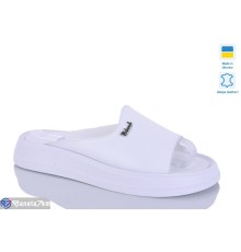 Шлепки жіночі на літо (6 пар р.36-40) білий  "LIKA"