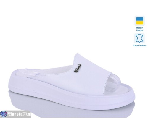Шлепки жіночі на літо (6 пар р.36-40) білий  "LIKA"