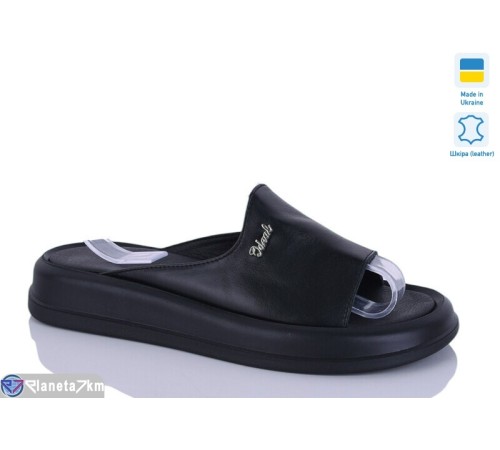 Шлепки жіночі на літо (6 пар р.36-40) чорний  "LIKA"
