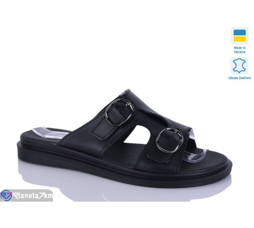 Шлепки жіночі на літо (6 пар р.36-40) чорний  "LIKA"