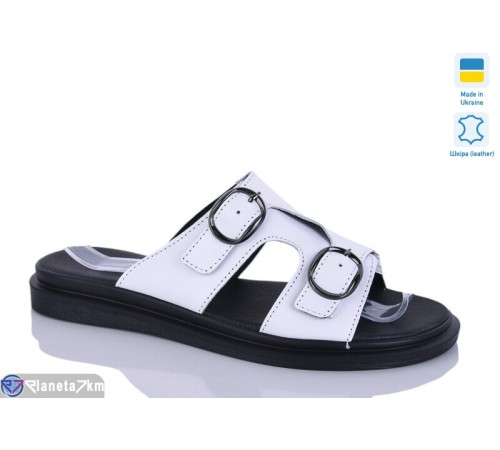 Шлепки жіночі на літо (6 пар р.36-40) білий  "LIKA"