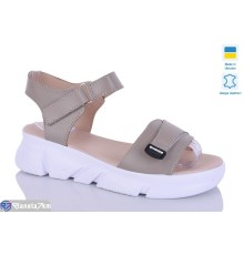 Босоніжки жіночі на літо (6 пар р.36-40) коричневий  "LIKA"