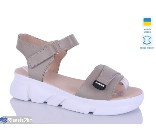 Босоніжки жіночі на літо (6 пар р.36-40) коричневий  "LIKA"