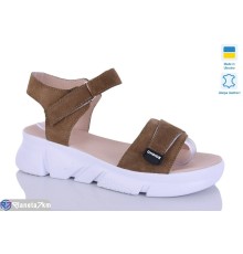 Босоніжки жіночі на літо (6 пар р.36-40) коричневий  "LIKA"